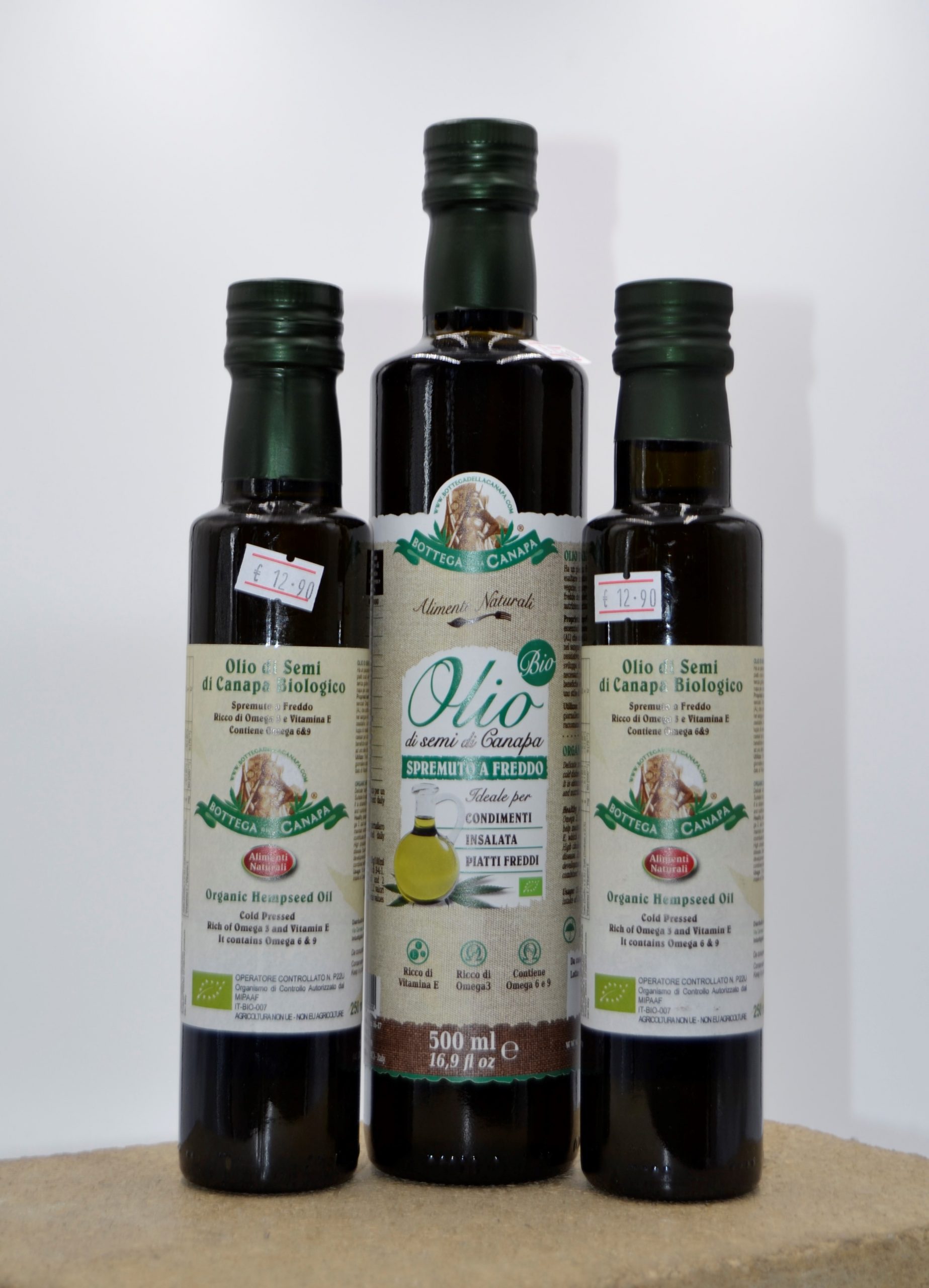 Olio di semi di canapa, Shop