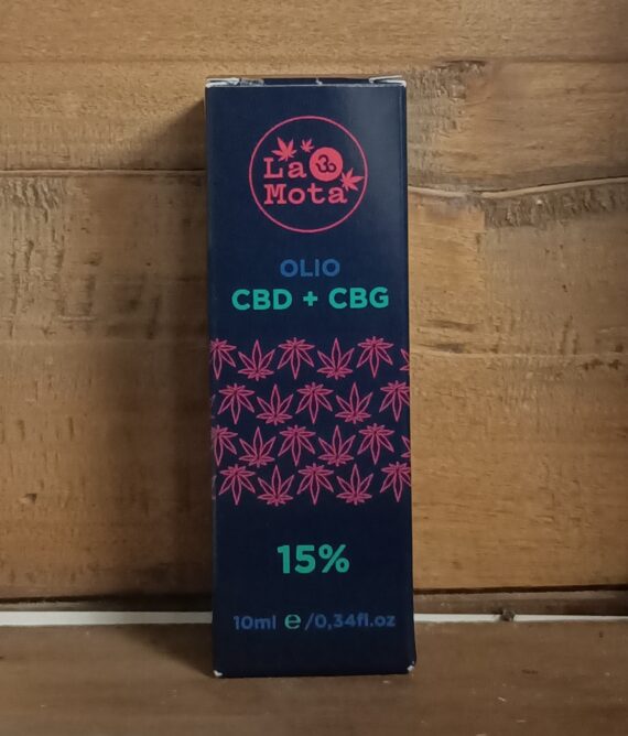 OLIO CBD+CBG 15% LA MOTA