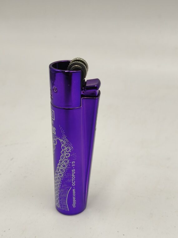 CLIPPER METAL LARGE OCTOPUS - VIOLET