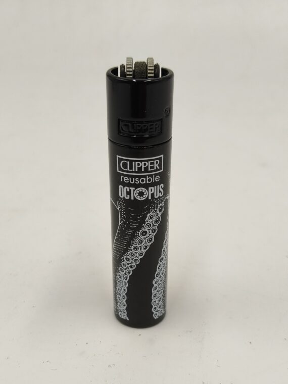 CLIPPER METAL LARGE OCTOPUS - BLACK
