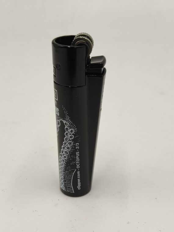CLIPPER METAL LARGE OCTOPUS - BLACK