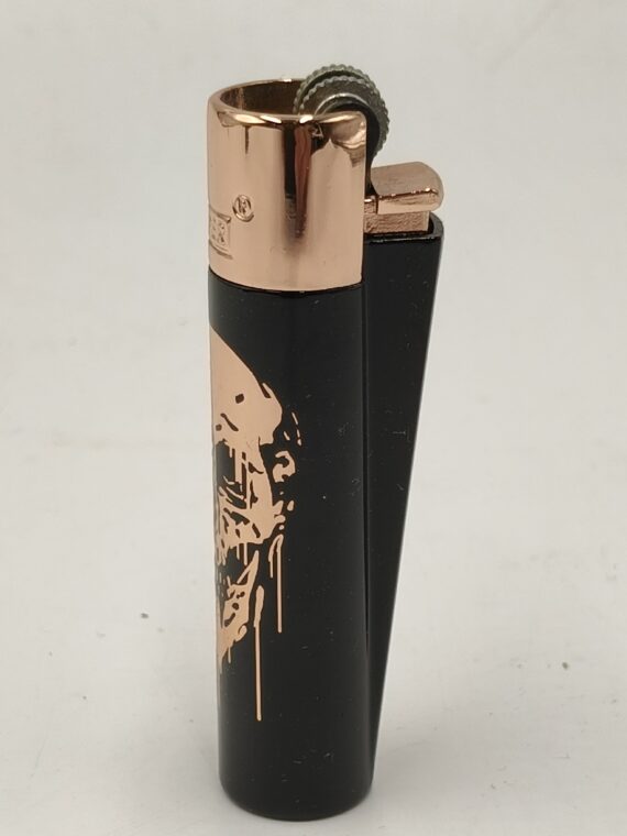 CLIPPER METAL LARGE SKULL - ROSE GOLD