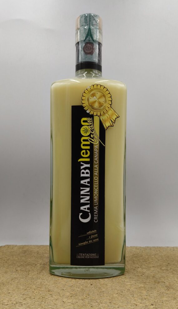 CANNABY LEMON - CREMA LIMONCELLO ALLA CANAPA - TENTAZIONE