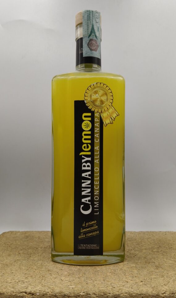 CANNABY LEMON - LIMONCELLO ALLA CANAPA - TENTAZIONE